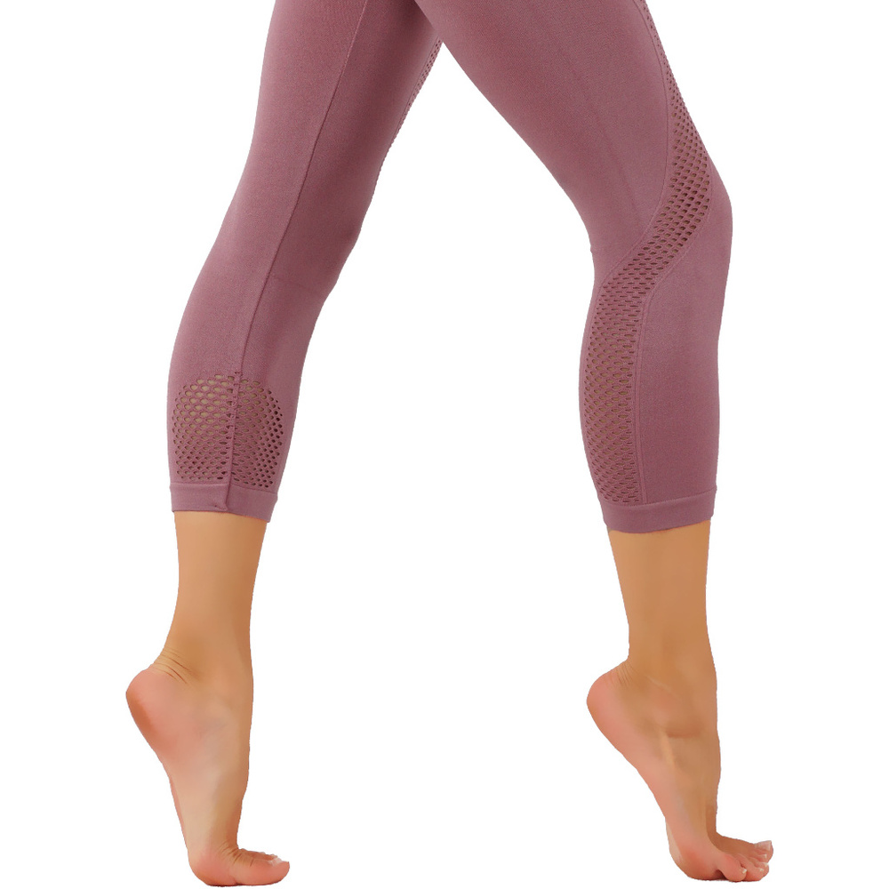 Sexy seamless 7/8 mesh leggings - Picture 3 of 5